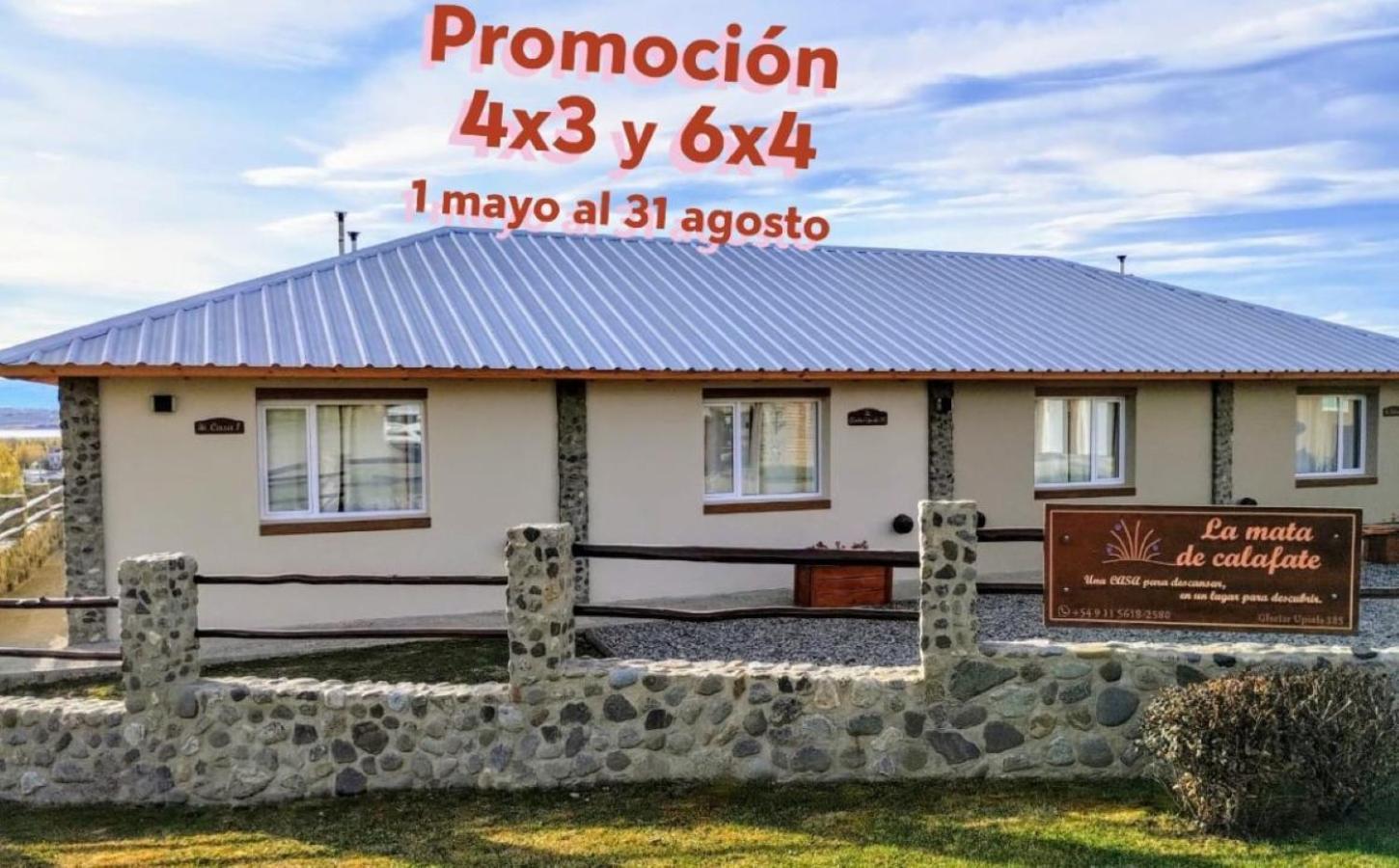 Willa La Mata De Calafate El Calafate Zewnętrze zdjęcie
